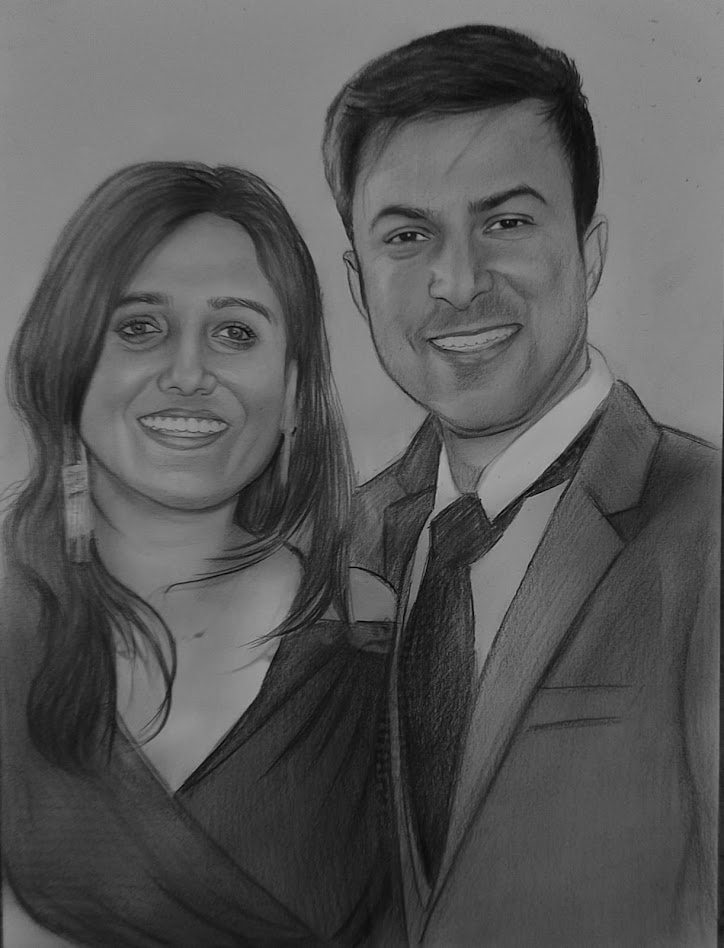 Couple Portrait Sketch