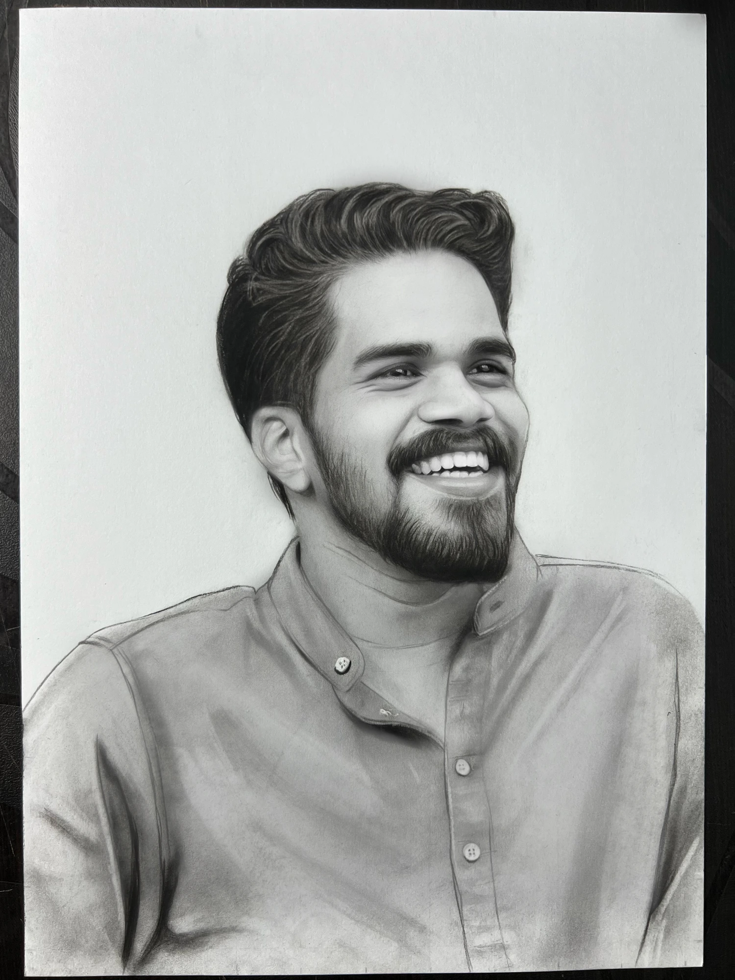 Single Pencil Portrait